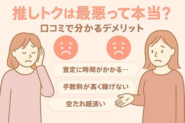 推しトクは最悪って本当？