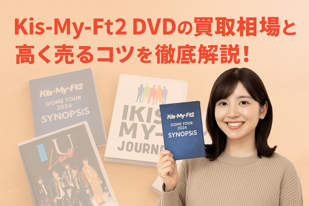 Kis-My-Ft2のDVD買取について